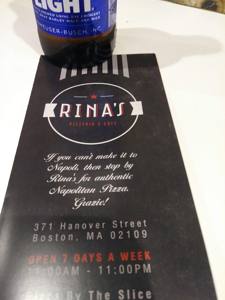 Menu Rina's Pizzeria & Cafe-3